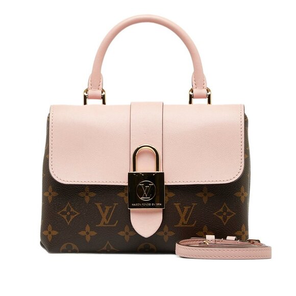 LOUIS VUITTON Brown Monogram Leather Shoulder Bag - Picture 1 of 12
